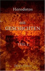 Tapa de Die Geschichten des Herodotos