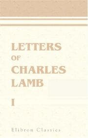 Tapa de The Letters Of Charles Lamb