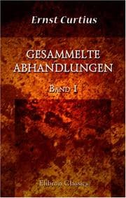 Tapa de Gesammelte abhandlungen
