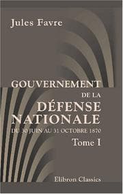 Tapa de Gouvernement de la défense nationale du 30 juin au 31 octobre 1870