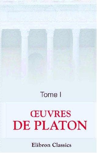 Tapa de uvres de Platon