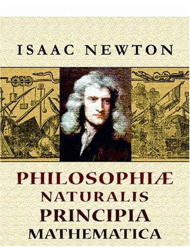 Tapa de Philosophiæ naturalis principia mathematica