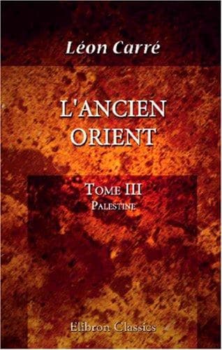 Tapa de L'Ancien Orient