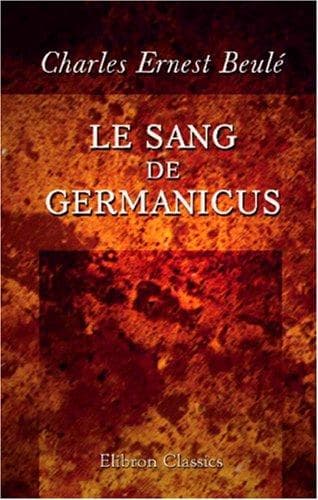 Tapa de Le sang de Germanicus