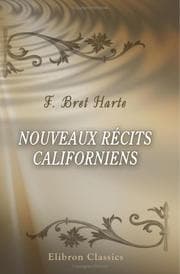 Tapa de Nouveaux récits californiens