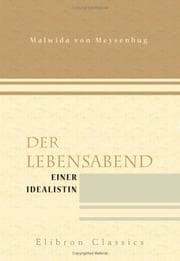 Tapa de Der Lebensabend einer Idealistin