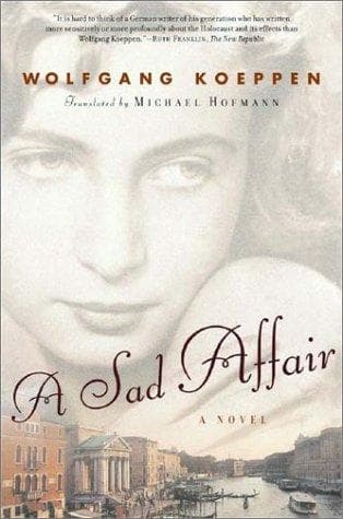 Tapa de A Sad Affair