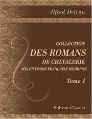 Tapa de Collection des romans de chevalerie mis en prose française moderne