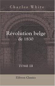Tapa de Révolution belge de 1830
