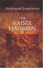 Tapa de Der Kaiser Hadrian