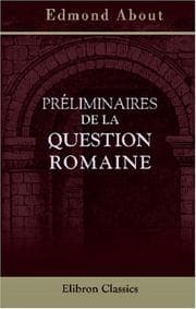 Tapa de Préliminaires de la question romaine