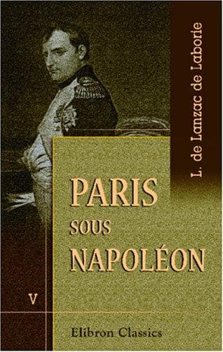Tapa de Paris sous Napoléon