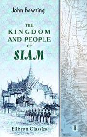 Tapa de The Kingdom and People of Siam