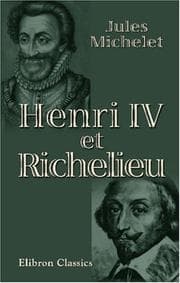 Tapa de Henri IV et Richelieu