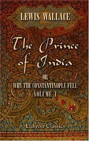 Tapa de The Prince of India, or Why the Constantinople Fell