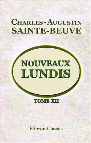 Tapa de Nouveaux lundis