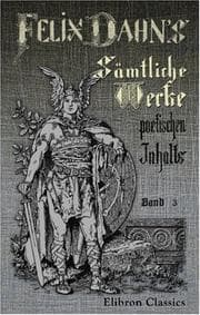 Tapa de Felix Dahns sämtliche Werke poetischen Inhalts
