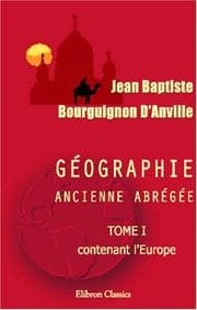 Tapa de Géographie ancienne abrégée