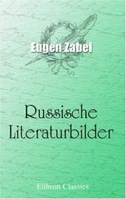 Tapa de Russische Literaturbilder