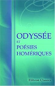 Tapa de Odyssée et poésies homériques