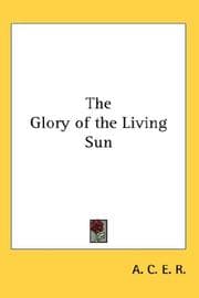 Tapa de The Glory of the Living Sun
