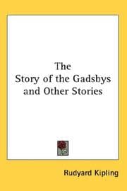 Tapa de The Story of the Gadsbys and Other Stories