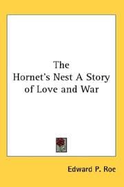 Tapa de The Hornet's Nest A Story of Love and War