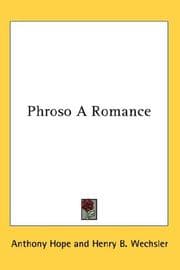 Tapa de Phroso A Romance