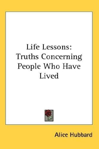Tapa de Life Lessons