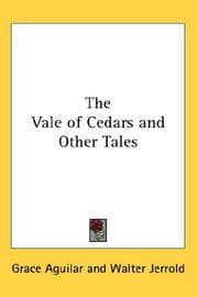 Tapa de The Vale of Cedars and Other Tales