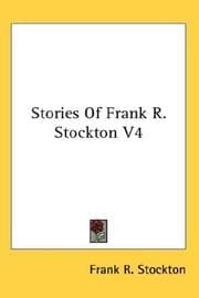 Tapa de Stories of Frank R. Stockton V4