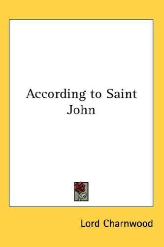 Tapa de According to Saint John