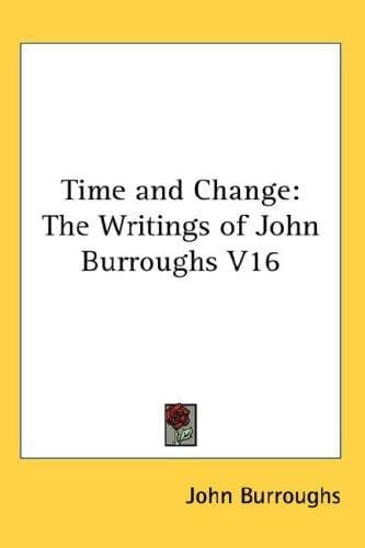 Tapa de Time and Change