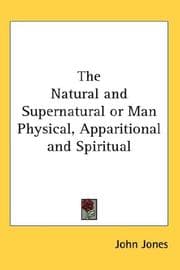 Tapa de The Natural and Supernatural