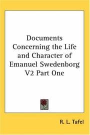 Tapa de Documents Concerning the Life and Character of Emanuel Swedenborg V2 Part One