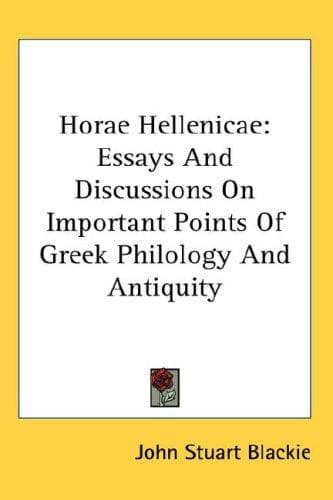Tapa de Horae Hellenicae