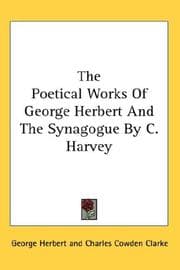 Tapa de The Poetical Works of George Herbert and the Synagogue by C. Harvey