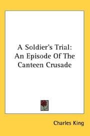 Tapa de A Soldier's Trial