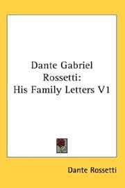 Tapa de Dante Gabriel Rossetti