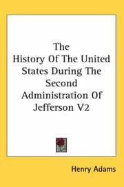 Tapa de The History Of The United States During The Second Administration Of Jefferson V2