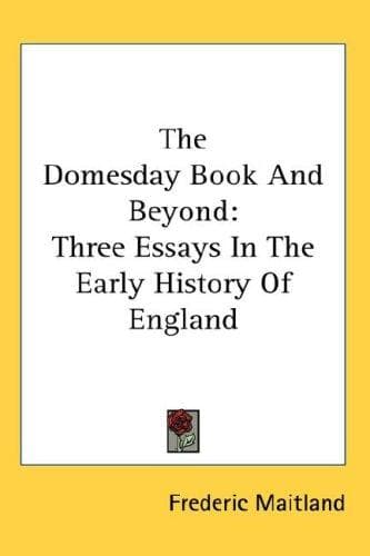 Tapa de The Domesday Book And Beyond