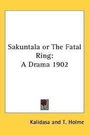 Tapa de Sakuntala or The Fatal Ring