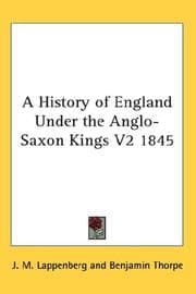 Tapa de A History of England Under the Anglo-Saxon Kings V2 1845