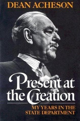 Tapa de Present at the Creation