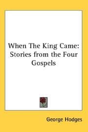 Tapa de When The King Came