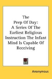 Tapa de The Peep Of Day