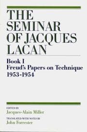 Tapa de The Seminar of Jacques Lacan: Book I