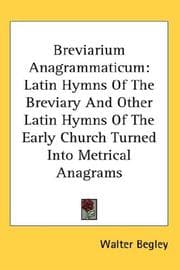 Tapa de Breviarium Anagrammaticum