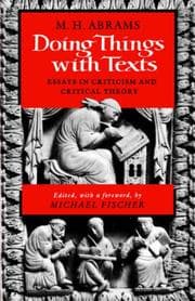 Tapa de Doing Things with Texts