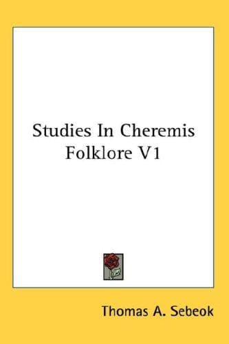 Tapa de Studies In Cheremis Folklore V1